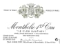 Domain Paul Garaudet Monthelie Le Clos Gauthey Premier cru 2011 Front Label