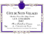 Domaine A. Chopin & Fils Cote de Nuits-Villages Les Essards 2002 Front Label