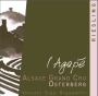Domaine Agape Alsace Osterberg Grand Cru Riesling 2014 Front Label