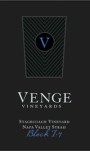 Venge Vineyards Stagecoach Vineyard Block I-4 Syrah 2014 Front Label