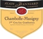 Domaine Alain Jeanniard Chambolle-Musigny Les Combottes Premier Cru 2009 Front Label