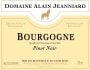 Domaine Alain Jeanniard Bourgogne Rouge 2014 Front Label