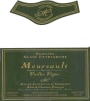Domaine Alain Patriarche Meursault Vieilles Vignes 2007 Front Label