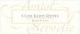 Domaine Amiot-Servelle Clos-Saint-Denis Grand Cru 2013 Front Label