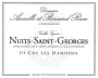 Domaine Armelle et Bernard Rion Nuits-Saint-Georges Les Damodes Premier Cru 2015 Front Label