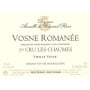 Domaine Armelle et Bernard Rion  Vosne-Romanee Les Chaumes Premier Cru 2010 Front Label