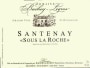 Domaine Bachey-Legros Santenay Sous La Roche 2007 Front Label