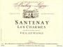 Domaine Bachey-Legros Santenay Les Charmes Vieilles Vignes 2011 Front Label