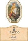 Placido Merlot 1998 Front Label