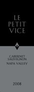 Vice Versa Le Petit Vice Cabernet Sauvignon 2008 Front Label