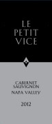 Vice Versa Le Petit Vice Cabernet Sauvignon 2012 Front Label
