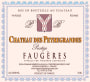 Domaine Benezech-Boudal Faugeres Prestige 2002 Front Label