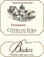 Domaine Benoit Badoz Cotes du Jura Trousseau 2012 Front Label