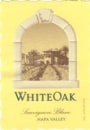 White Oak  Sauvignon Blanc 2000 Front Label