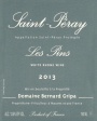 Domaine Bernard Gripa Saint-Peray Les Pins 2013 Front Label
