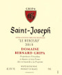 Domaine Bernard Gripa Saint-Joseph Le Berceau Rouge 2013 Front Label