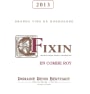 Berthaut-Gerbet Fixin En Combe Roy 2013 Front Label
