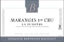 Domaine Bertrand Bachelet Maranges La Fussiere Premier Cru 2013 Front Label