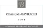 Domaine Bertrand Bachelet  Chassagne-Montrachet Blanc 2014 Front Label