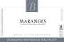 Domaine Bertrand Bachelet Maranges 2012 Front Label