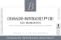 Domaine Bertrand Bachelet Chassagne-Montrachet  Les Morgeots Premier Cru 2011 Front Label
