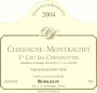 Domaine Borgeot Chassagne-Montrachet Les Chenevottes Premier Cru 2004 Front Label