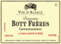 Domaine Bott Freres Cuvee Particuliere Gewurztraminer 2014 Front Label