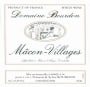 Domaine Bourdon Macon-Villages 2013 Front Label