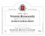 Domaine Bruno Clavelier Vosne-Romanee Les Hautes de Beaux Monts 2010 Front Label