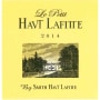 Chateau Smith Haut Lafitte Le Petit Haut Lafitte 2014 Front Label
