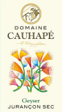 Domaine Cauhape Geyser Sec 2015 Front Label
