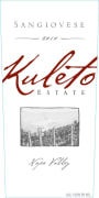 Kuleto Estate Sangiovese 2010 Front Label