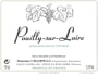 Domaine Champeau Pouilly-sur-Loire 2015 Front Label
