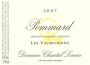Dom. Chantal Lescure Pommard Les Vaumuriens 2007 Front Label