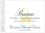 Dom. Chantal Lescure Beaune Les Chouacheux Premier CRU 2011 Front Label