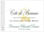 Dom. Chantal Lescure Cote de Beaune Le Clos des Topes de Bizot Blanc 2012 Front Label
