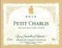 Domaine Charly Nicolle Petit Chablis 2012 Front Label