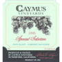 Caymus Special Selection Cabernet Sauvignon 1995 Front Label