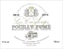 Domaine Chauveau Pouilly Fume Les Croqloups 2014 Front Label