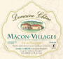 Domaine Chene Macon-Villages 2013 Front Label