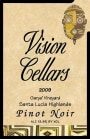 Vision Cellars Garys' Vineyard Pinot Noir 2009 Front Label