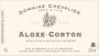 Domaine Chevalier Aloxe-Corton 2012 Front Label