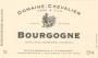 Domaine Chevalier Bourgogne Blanc 2013 Front Label