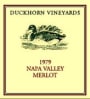 Duckhorn Napa Valley Merlot 1994 Front Label