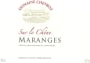 Domaine Chevrot et Fils Maranges Sur Le Chene Rouge 2011 Front Label