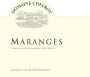 Domaine Chevrot et Fils Maranges Blanc 2014 Front Label