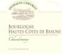 Domaine Chevrot et Fils Bourgogne Hautes Cotes de Beaune Chardonnay 2009 Front Label