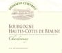 Domaine Chevrot et Fils Bourgogne Hautes Cotes de Beaune Chardonnay 2008 Front Label