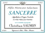 Domaine Christian Salmon Sancerre Vieilles Vignes 2010 Front Label