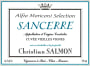 Domaine Christian Salmon Sancerre Vieilles Vignes 2012 Front Label